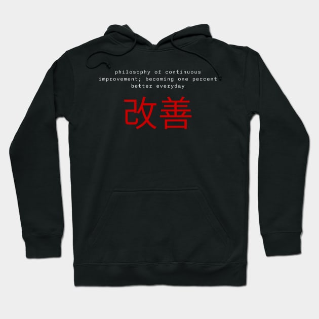 Kaizen 1% Hoodie by Mieeela Igajvor